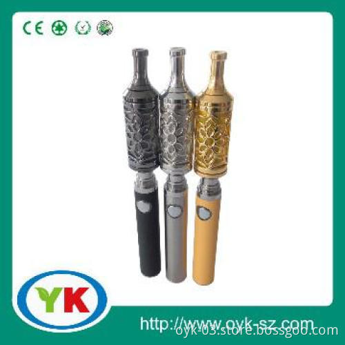 Newest design holtank atomzizer with ego battery e cigarette